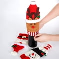 thumbnail image 3 of 6 Piezas Suéter de Navidad Cubierta de Botella de Vino, Suéter de Botella de Vino Hecho a Mano para Decoraciones de Navidad Lindo Suéter de Navidad Decoraciones de Fiesta, 3 of 7