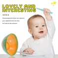 thumbnail image 2 of 1Set Ceramic Fruit Shape Bowl Adorable Kids Bowl Kitchen Tableware Olive Green 12X12X5.5In, 2 of 8