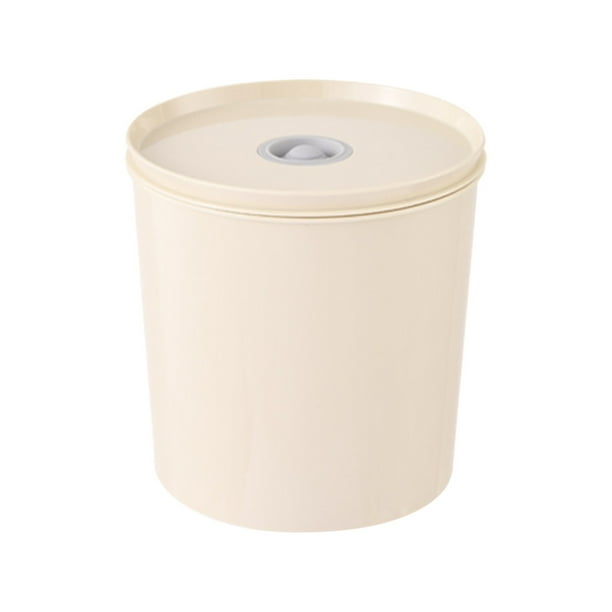 Baúles de almacenamiento, cubo sellado para comestibles, refrigerios, cubo transparente para exhibición de alimentos, cubo a prueba de humedad para el hogar, cubo para harina de espagueti, cubo de alm