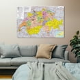 thumbnail image 3 of Switzerland Map Posters Canvas Wall Art Poster Decorative Bedroom Modern Home Print Picture Artworks Posters 08x12inch(20x30cm), 3 of 6
