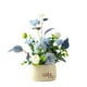 thumbnail image 2 of Simulation Flower Set Ceramic Vase Simulation Pot Home Decoration Fake Flower Pot Fake Flowers Artificial Flowers, 2 of 6
