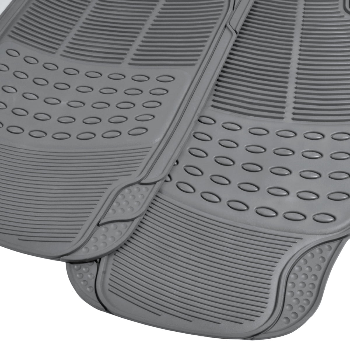 BDK Car Floor Mats with Cargo Mat, All Around Utitliy Trunk Mat, 3 Colors
