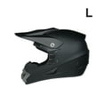 thumbnail image 3 of Eigraketly Casco de scooter de amplia aplicación con salida de aire trasera Cascos de bicicleta de cara completa Casco de bicicleta de montaña Ciclismo negro mate l, 3 of 6