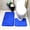 Light Blue, variant on EDHITNR Bathroom Rugs Sets 2 Piece, U Shaped Toilet Mat Bath Mat Set, Enlarged Thickened Non Slip PVC Backing Microfiber Shag Rug for Bathroom Floor Decoration, Light Blue