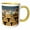 Yellow/White, variant on 3drose, Fishing, Lobster Traps, Cape Breton, Nova Scotia - Cn07 Wbi0023 - Walter Bibikow, 15oz Two-tone Yellow Mug