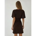 thumbnail image 5 of V-Neck Short Sleeve Mini Dress, 5 of 5
