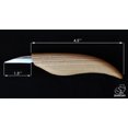 thumbnail image 3 of BeaverCraft Wood Carving Detail Knife C15 1.5" Whittling Knife for Detail Wood Carving Craft Knife - Chip Carving Knife Wood Carving Tools for Beginners and Kids, 3 of 9