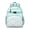 Greenish-blue-27, variant on Yellow Queen Bee Students Backpack with Cute Bee Lovers Print, Honeycomb Pattern, and Bumble Bee Cartoon Design for Preschoolers