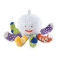 thumbnail image 1 of BabyAspen - Mr. Sock T. Pus - blue, white polka dots, 1 of 3