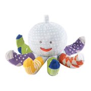 Mr. Sock T. Pus Plush Octopus with 4 Pairs of Socks - Blue