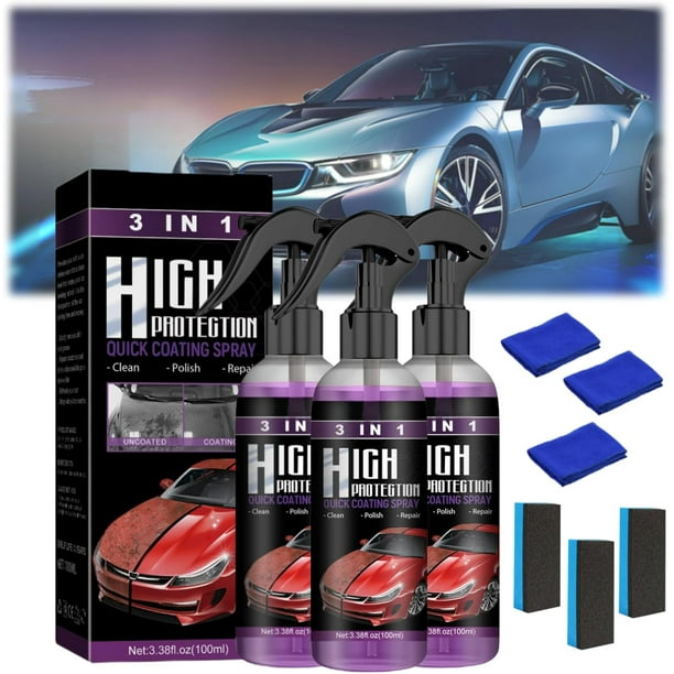 Spray de Recubrimiento de alta protección 3 en 1 XINYU Revestimiento cerámico para Coches de alta protección