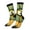 3 Black, variant on Quirky Cartoon 123 Crew Socks for Men & Women, Breathable Casual Athletic Ankle Socks