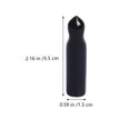thumbnail image 2 of UPOUART 6Ud Tapas De PVC Para De Licor Con Vertedor Y Color Negro Para Hogar, 2 of 6