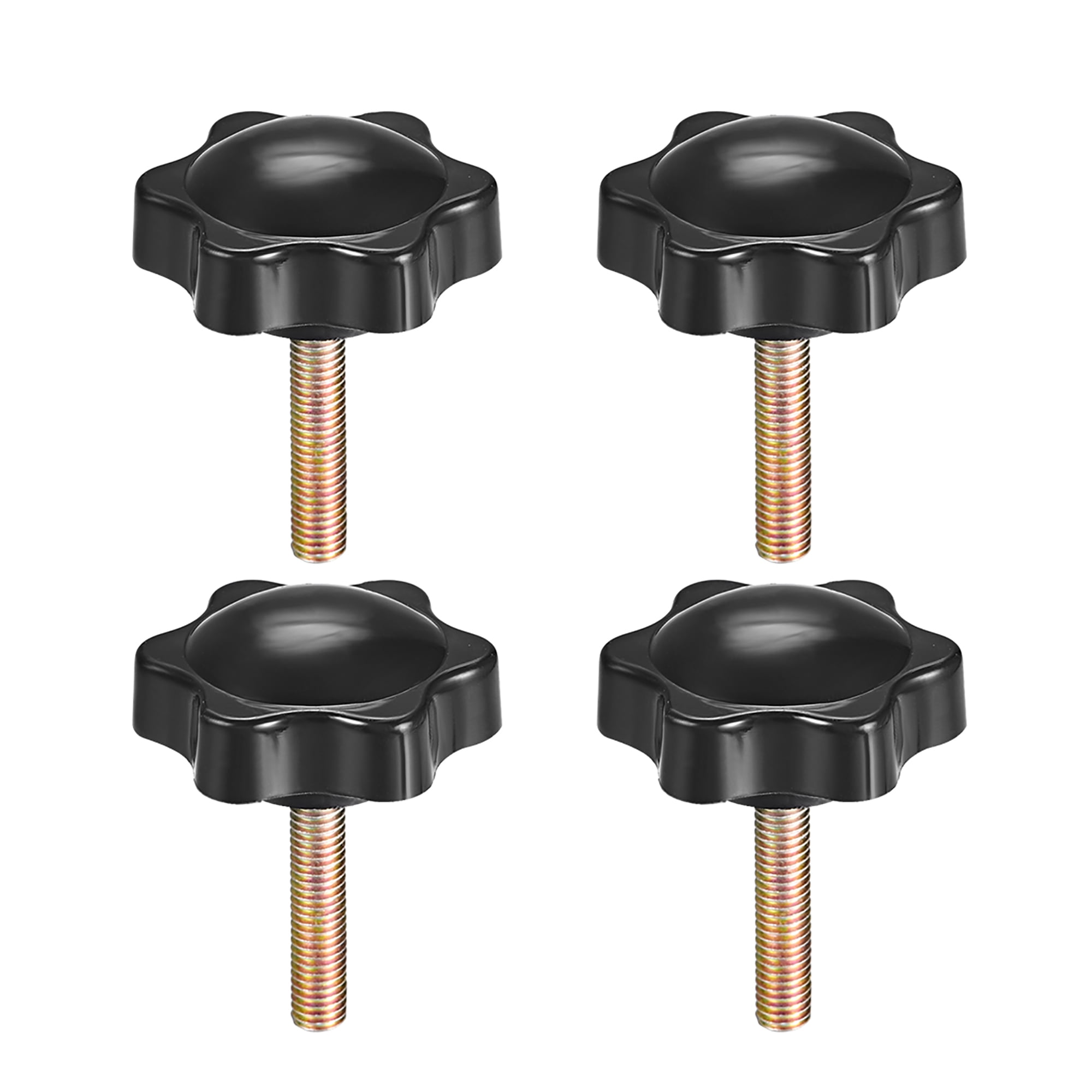 Clamping Handle Screw Knobs Handle Star Knob M5 x 25mm Male Thread 4