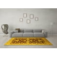 thumbnail image 3 of Ahgly Company Indoor Rectangle Oriental Yellow Traditional Area Rugs, 3' x 5', 3 of 4