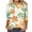 Yellow, variant on 2026 ! JINMGG Fall Long Sleeve Shirts for Women, Womens Summer Fall Tops 2026 Women's Fashion Printed Loose T-Shirt Mid-length 3/4 Sleeves Blouse Round Neck Casual Tops