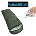 thumbnail image 2 of Trail Maker 50-70 F Hooded Sleeping Bag, Green, 2 of 6