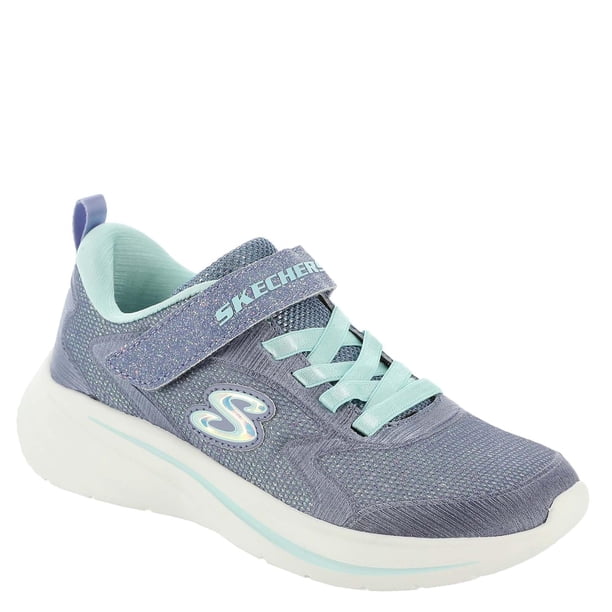Zapatillas Skechers Kids Wave 92 Plateado Taupe Talle 12 Niño Pequeño