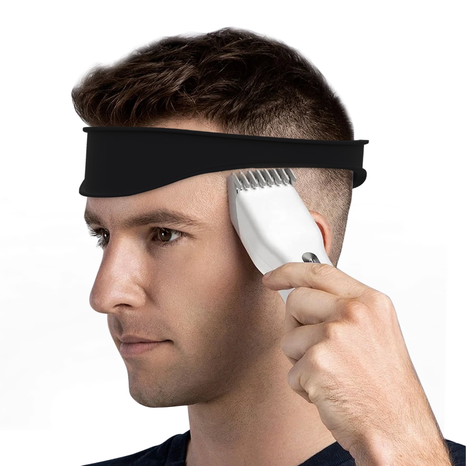 Neckline Shaving Template and Hair Trimming Guide, Curved Silicone