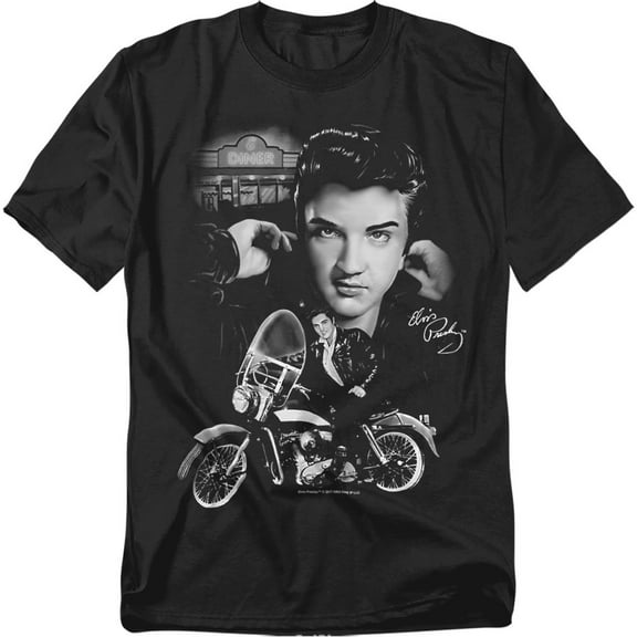 Elvis Presley T-Shirt The King Rides Again Unisex Graphic Tee For Men & Women