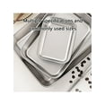 thumbnail image 4 of Stainless Steel Tiramisu Mold Set Nonstick Dessert Mould Cake Pans with Cover Professional Baking Sheet for Home Use, 4 of 11