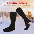 thumbnail image 4 of Calcetines Calefactables 2 uds calcetines de calefacción eléctrica ajustables de 3 engranajes medias lavables para hombres y mujeres JShteea El nuevo, 4 of 8