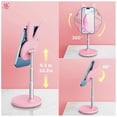 thumbnail image 4 of rose-support De Tlphone Magntique Mignon Pour, Support De Tlphone Rglable En Forme De Lapin Pour Iphone 14/13/12, Livr Avec Un Patch Magntique Pou, 4 of 4