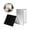 Black/White/Silver, variant on YAHHU 3-in-1 Photography Cardboard Paperboard Folding Reflector Diffuser Board for Still Life Product Food Photo Shooting, Black/White/Gold, 8.3 x 11.4 inches / 21 x 29 cm Small Size