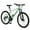 Green, variant on POVANLI 26 inch Mountain Bike 24 Speed Suspension Fork 26*1.95 Inflatable rubber tires for Men/Women,Double Disc Brakes,85% assembled,Adults ages 14+,Gift(Red)