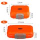 thumbnail image 3 of Caja de cebo de pesca portátil con compartimentos, cajas de anzuelos para señuelos de cebo (trompeta naranja) Ndcxsfigh Para Estrenar, 3 of 6
