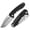 Black, variant on Tenable Bömbur Folding Pocket Knife 3.53'' Stonewashed D2 Blade,Black G10 with Frag Pattern Handle,T1054A1