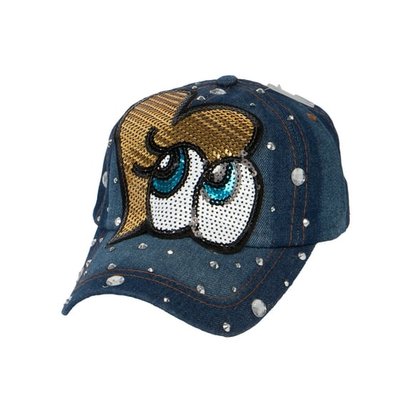 Top Headwear Looking at Me Denim Baseball Cap