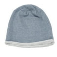thumbnail image 4 of Up To $10 Baseball Caps Blue Confinement Hat All-match Hedging Cap Plus Velvet Warm Cold Hat Knitted Pile Hat, 4 of 5