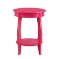 thumbnail image 3 of Powell Round Side Table with Shelf, Multiple Colors, 3 of 8