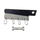 thumbnail image 2 of Ganchos para cadenas de gimnasio, para colgar en la pared, para entrenamiento de fuerza, de alta resistencia para agujero de 26 mm, 2 of 8