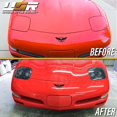 thumbnail image 2 of DEPO 97-04 Corvette C5 Plug and Play Black Housing Clear Lens Projector Headlight Upgrade Set (Left + Right) Compatible with 1997-2004 Chevy Chevrolet Corvette C5, 2 of 9