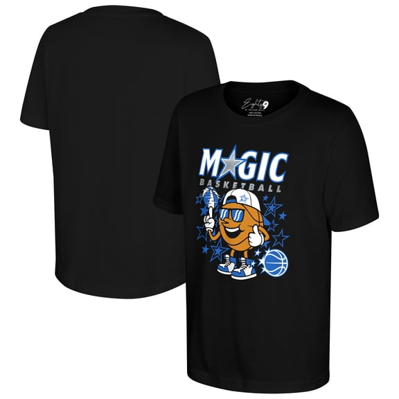 Youth  Black Orlando Magic Cool Guy Essentials T-Shirt