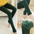 thumbnail image 4 of QHFBli Workout Leggings for Women Velvet Wool Winter Leggings for Women Soft Warm Thick Trousers with Stretch, 4 of 6