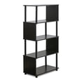 thumbnail image 1 of Furinno 14216EX Furinno 4-Tier Flexi Rack, Espresso, 1 of 4