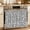 Gray, variant on Dog Claws Oven Skirt Curtain 30"Wx21.5"L,Waterproof Ruffled Stove Cover Skirt with 8 Ribbon Ties,Grey Vintage Cartoon Funny Animals Print Decorative Oven Door Curtains for Kitchen Dishwasher Cabinet
