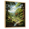 thumbnail image 2 of Designart "Forest Canopy Portrayed Trees in Harmony III" Cottage Floater Framed Canvas Print, 2 of 7
