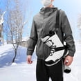 thumbnail image 3 of Ski Boot Carrier Strap Adjustable Thickened with Hook Clips Ice Roller Skate Snowboard Boot Shoulder Leash Sling for Winter Sports, 3 of 8