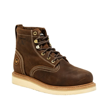 

Hawx Men s 6 Grade Work Boot Composite Toe Brown 8 D(M) US