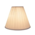 thumbnail image 3 of Aspen Creative 59176 Transitional Pleated Empire Shape UNO Construction Lamp Shade in Off White, 11-1/2" Wide (5" x 11-1/2" x 9-1/2"), 3 of 6