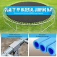 thumbnail image 3 of 14 FT Trampoline with Safe Enclosure Net, 800 lbs Capacity for 5-6 Kids, Outdoor Fitness Trampoline with Waterproof Jump Mat Ladder for Indoor Park Kindergarten Toddler Trampolines, 3 of 8