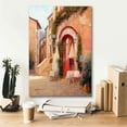 thumbnail image 5 of Epic Graffiti 'Eze Village Café France' by Haixia Liu, Canvas Wall Art, 18"x26", 5 of 8