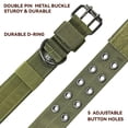 thumbnail image 3 of Minzimin Heavy Duty Dog Collar for Large Dogs,  Dog Collars with Metal Buckle & D Ring, 1.5" Width Thick Adjustable Nylon Collar for Medium Dogs, 3 of 7