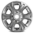 thumbnail image 2 of OEM Take-off Aluminum Wheel Polished 18x8 inch for 2019-2020 Dodge RAM 2500, 2 of 2