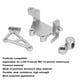 thumbnail image 3 of Juego de Brazo de Soporte Servo RC Juego de Brazo de Soporte de Engranaje de Dirección de aleación de Aluminio para Motocicleta Eléctrica LOSI Promoto MX 1/4 ANGGREK  Otros, 3 of 8