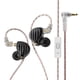 thumbnail image 1 of Bearachild Auriculares intrauditivos con Cable desmontable de 3,5mm, auriculares con cancelación de ruido para teléfono, auriculares dinámicos de 2 pines Electrónica Negro con micrófono, 1 of 6